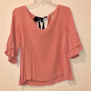 Pink blouse